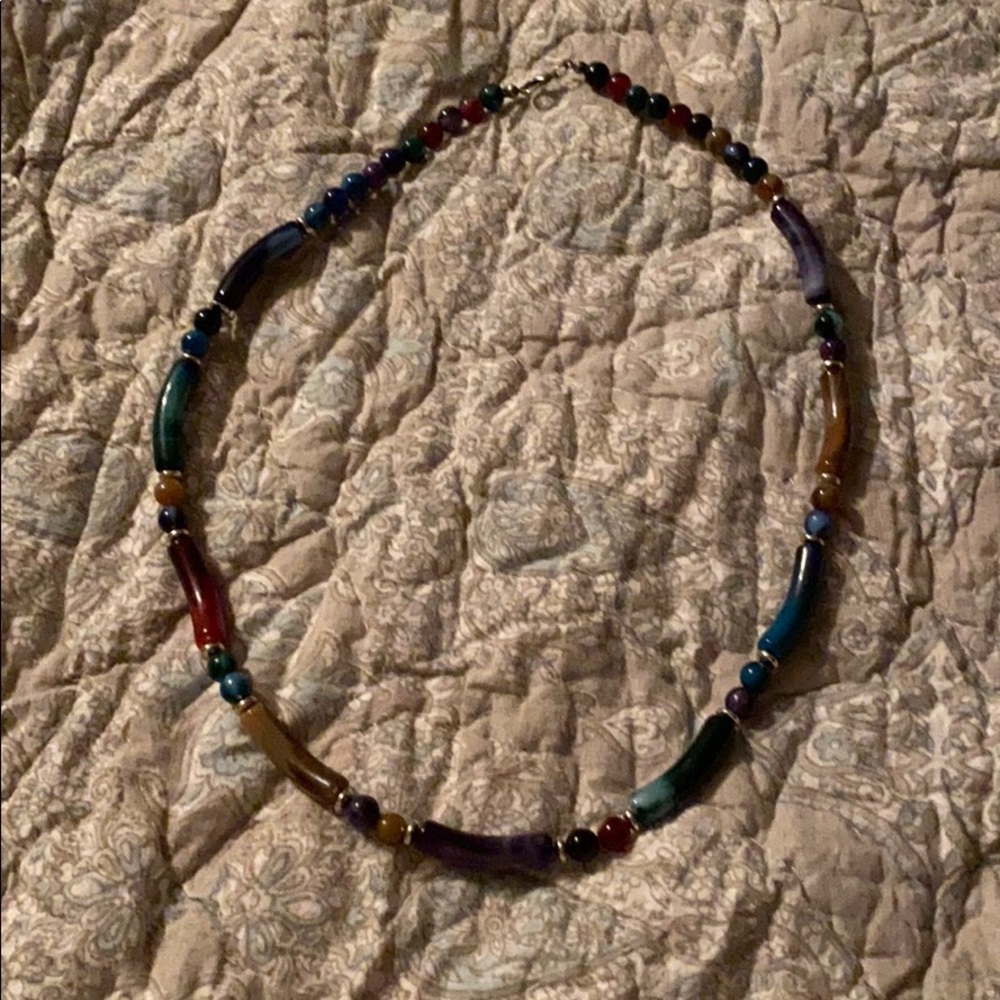 Necklace, multiple colors